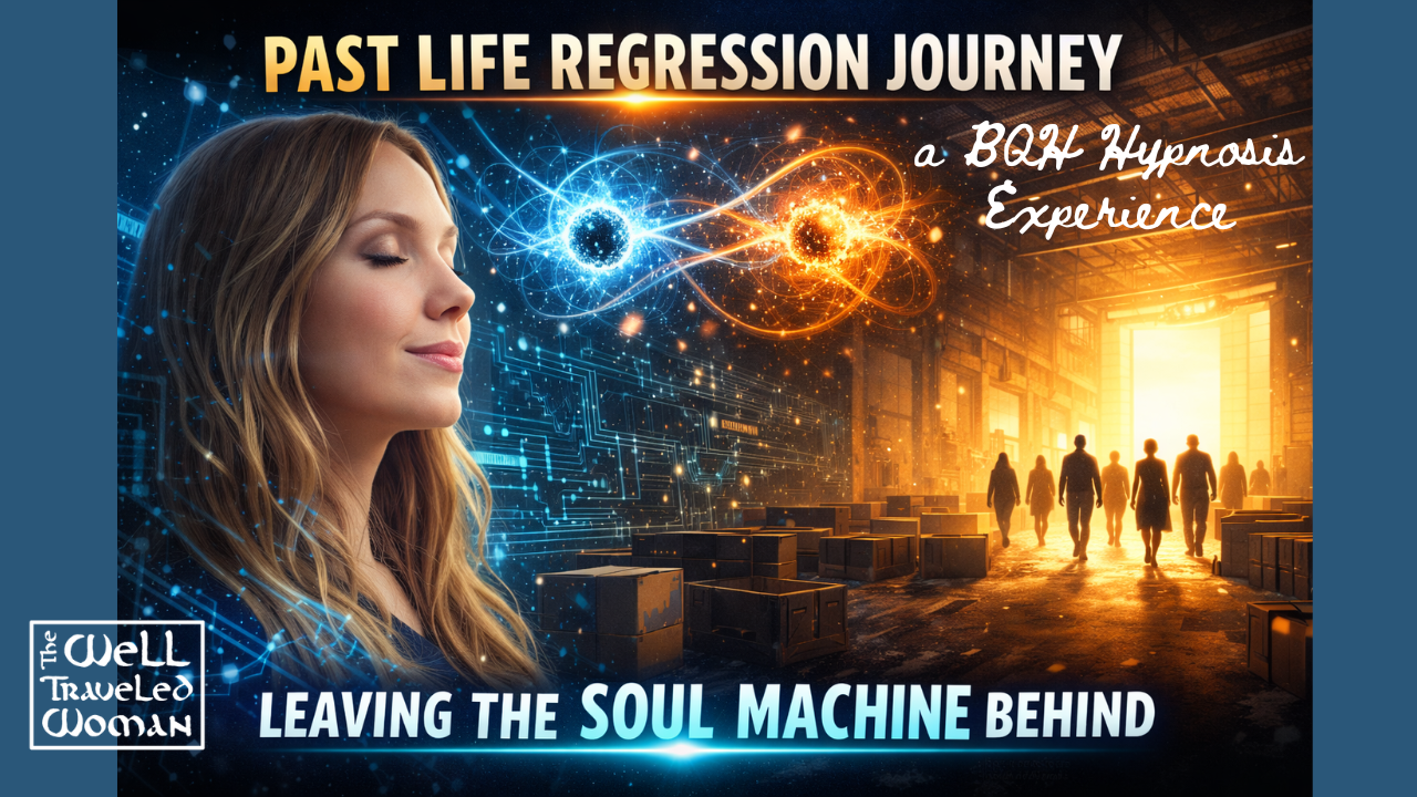 Quantum meditation and spiritual hypnosis session exploring choice and unity