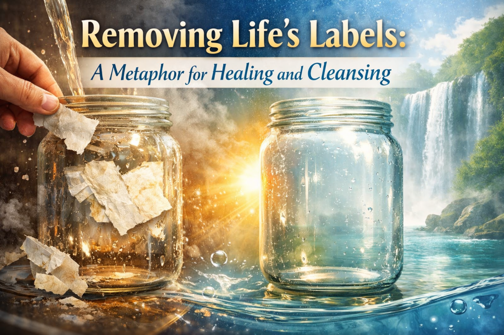 Cleansing journey through removing life's labels